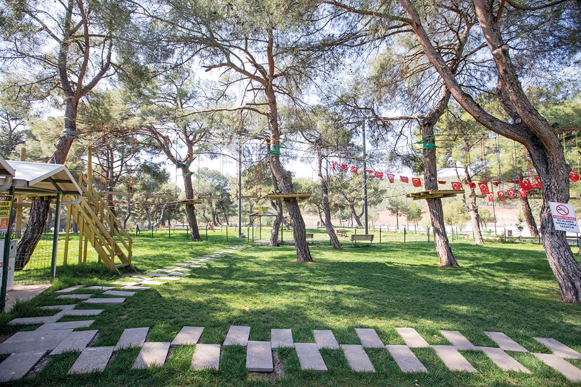 Kapıçam Mesire Alanı-Ağaçlar Arası İp Parkuru